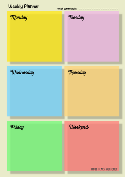 Weekly Planner