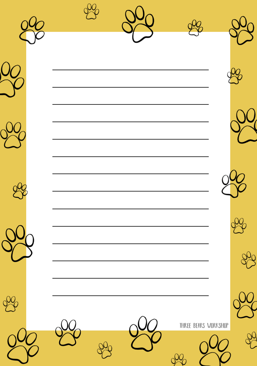 Paws Notepad