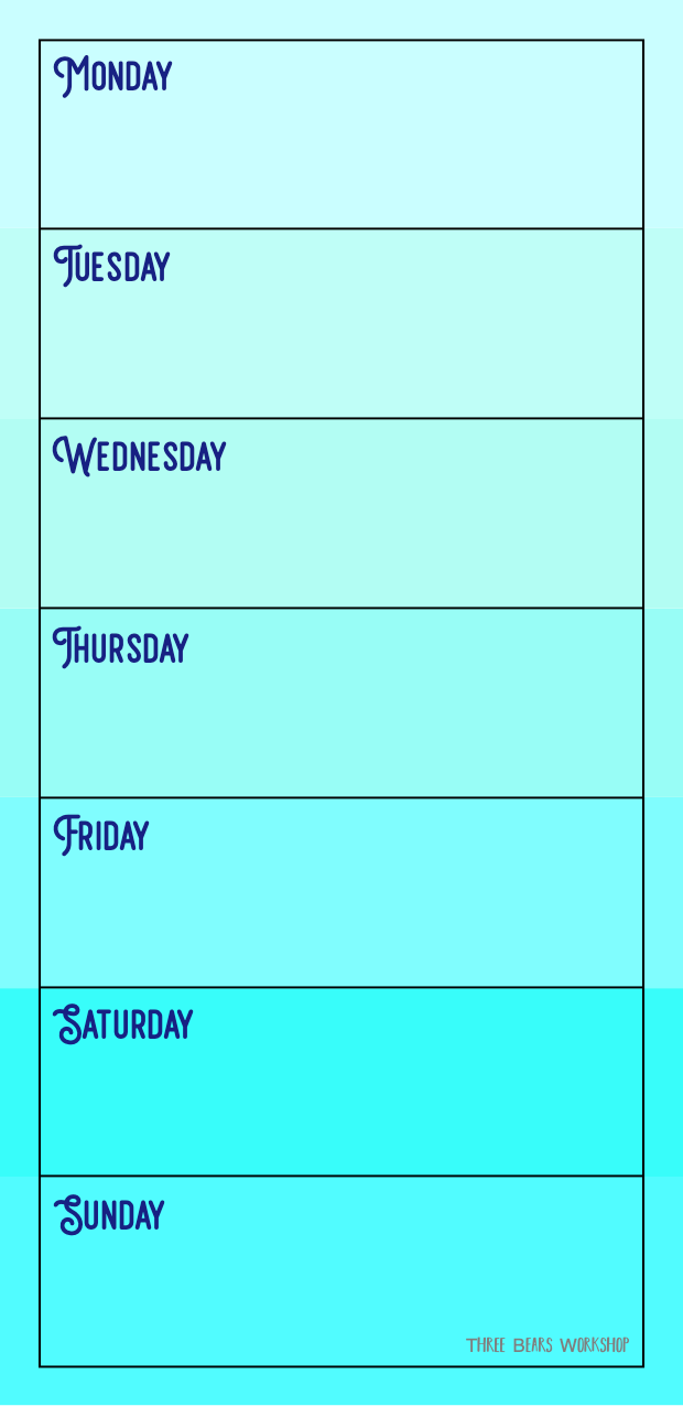 Weekly Planner