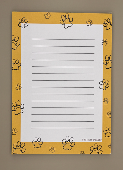 Paws Notepad