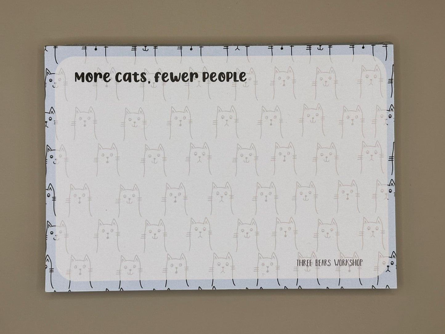 Mini Cats Notepad