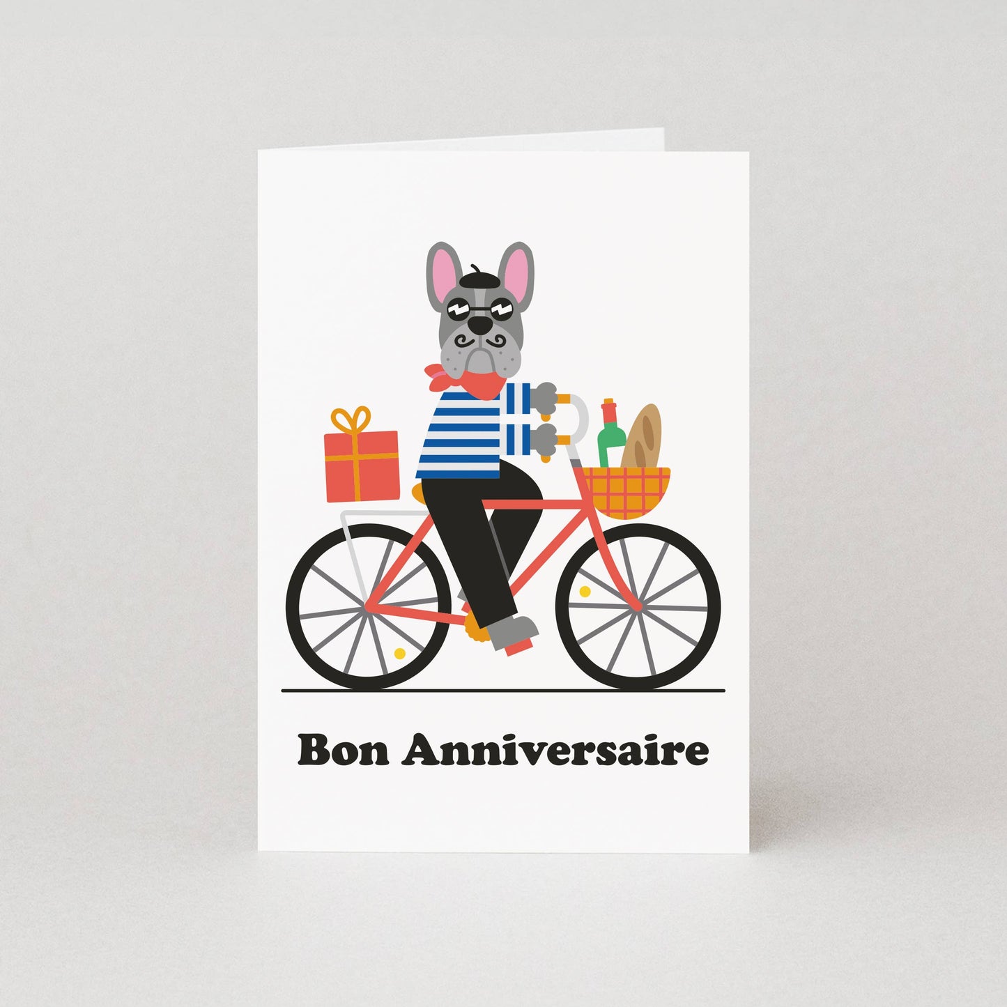 Bon Anniversaire Birthday Card